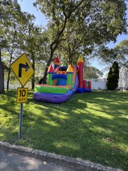 IMG 4578 1752758689 Wet/Dry Mega Rainbow Bounce House Combo