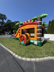 IMG 4582 1752758214 Wet/Dry Mega Tropical Bounce House Combo